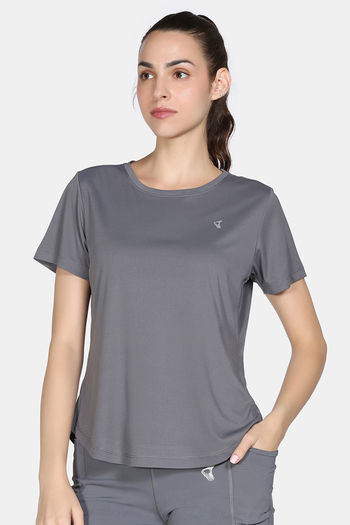 Buy Zelocity Quick Dry Relaxed Top - Steel Grey
